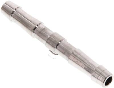 Schlauchverbindungsrohr 6mm-6mm, 1.4571
