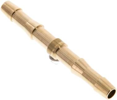 Schlauchverbindungsrohr 6mm-6mm, Messing