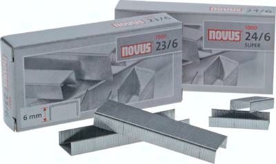 NOVUS Hefklammern, 23 / 24 S (verzinkt), 1000er Pack