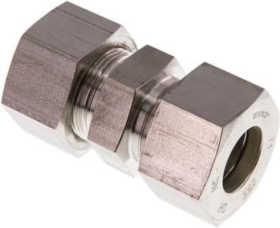 Gerade Schneidringverschrau-bung 25 S, Klemmring 1.4571 (NC)