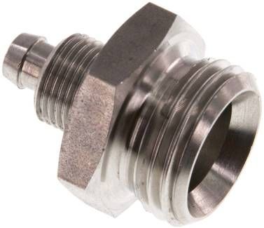 Gerades Gewindestück G 1/2"-8 x 6mm, 1.4571 ohne Mutter