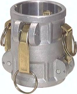 Kamlock-Verbinder für Stecker DN40 (1 1/2"),16 bar Aluminium