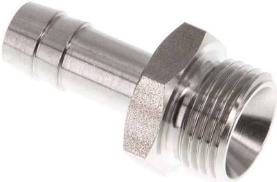 Gewindetülle G 3/8"-9mm, 40 bar 1.4571