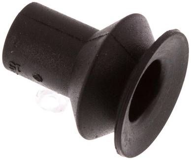Balgsauger, 1,5-fach, P-Serie, 16x7,0mm, CR (schwarz)