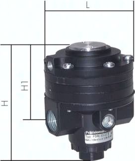 Präzisions-Feindruckregler (Volumenbooster) G 1/2"