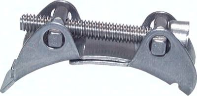 18 mm Schraubschloss über 150 mm, Edelstahl