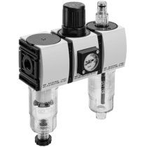 Aventics R412014676 Wartungseinheit, 3-teilig, Serie AS1-ACT