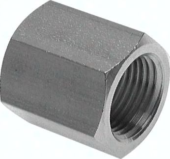 Muffe G 1 1/2"-G 1 1/2", 40 bar 1.4571