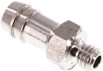 Gewindetülle M 5-6mm, 40 bar 1.4571