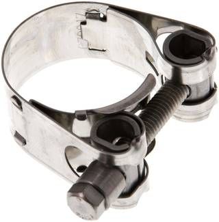 18mm Gelenkbolzenschelle, 29 - 31mm, 1.4301 (W4)