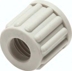 Überwurfmutter 6 x 4mm, PP Prinzip 1