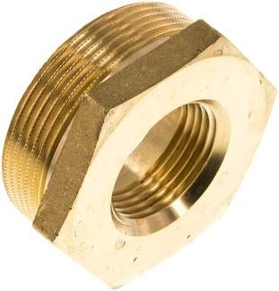 Reduziernippel G 2"(AG)-G 1"(IG), 16 bar Messing