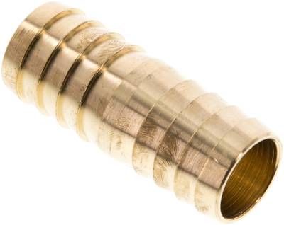 Schlauchverbindungsrohr 19mm-19mm, Messing