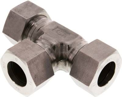 T-Schneidringverschraubung 30 S, 1.4571