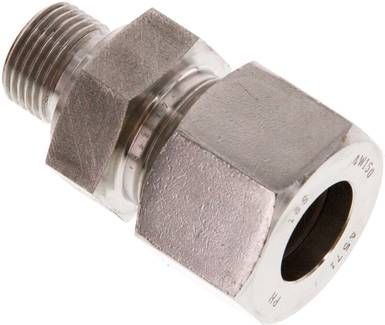 Gerade Schneidringverschr. 16 S-G 3/8", 1.4571