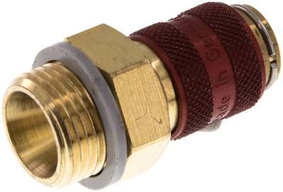 Kupplungsdose (NW5) G 3/8"(AG), Messing
