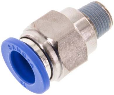 Gerader Steckanschluss R 1/8"-10mm, IQS-Standard