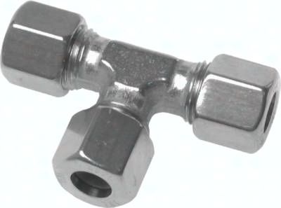 T-Schneidringverschraubung 25 S, Klemmring 1.4571 (NC)