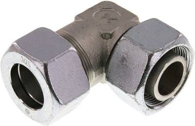 Einstellb. Winkel-Schneidring-verschr. 30 S, Stahl verzinkt