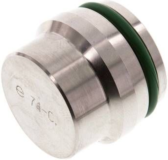 Verschlussstopfen ohne Mutter 25 S, 1.4571