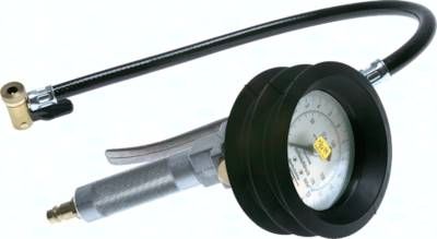 Handreifenfüller geeicht, 0 - 12 bar, Hebel-Stecker