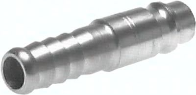 Kupplungsstecker (NW7,2) 9mm Schlauch, 1.4404