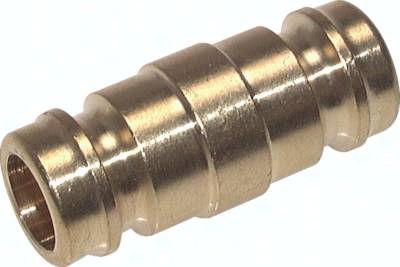 Temperierkupplungsverbinder 13mm Zapfen - 13mm Zapfen