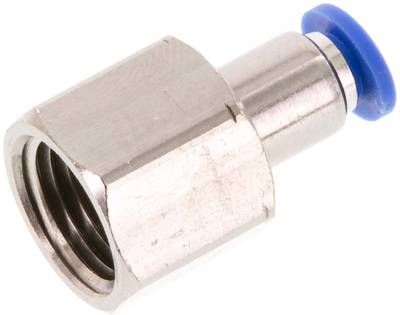 Steckanschluss m. Innengew. G 1/4"-4mm, IQS-Standard