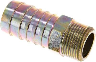 Gewindetülle G 3/4"-25mm, 25 bar Stahl verzinkt