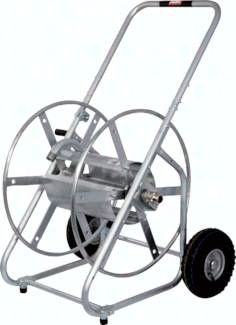 Schlauchaufroller/Wagen Stahl f. 60mtr Schl. 1"