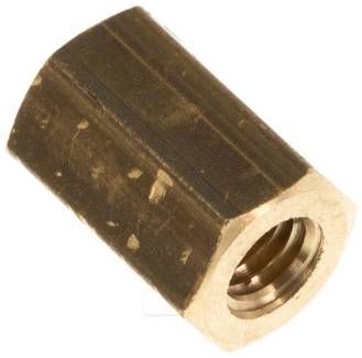 Muffe M 5-M 5, 16 bar Messing