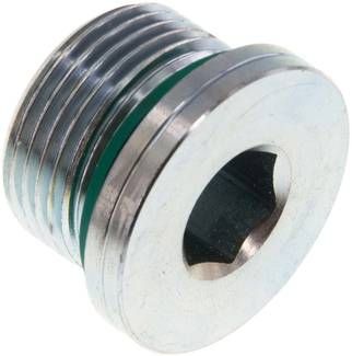 HD-Verschlussstopfen Innenskt. G 3/4", Stahl verzinkt