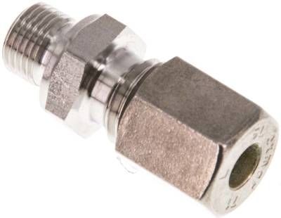 Gerade Schneidringverschr. 6 L-G 1/8", Klemmring 1.4571 (NC)