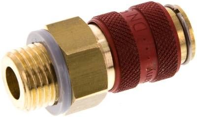 Kupplungsdose (NW5) G 1/4"(AG), Messing
