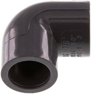 90°-Klebemuffen-Winkel, PVC-U, 16mm