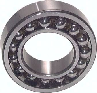 Pendelkugellager zylindrisch, DIN 630, 30x62x20mm, offen