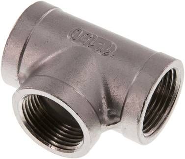 T-Stück NPT 1" (IG), 16 bar 1.4408