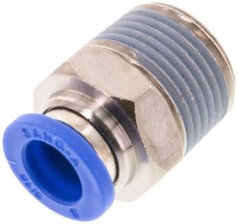 Gerader Steckanschluss R 3/8"-8mm, IQS-Standard