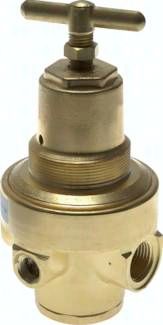 Druckregler, Messing, G 1/2", 2 - 30bar (nicht rücksteuerbar)