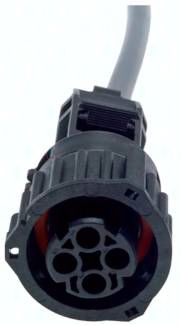 Steckdose, gerade für DRSIP