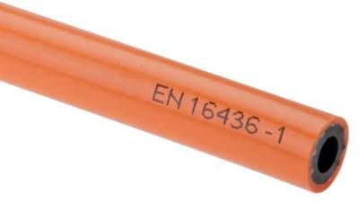 Propangas-/Butangas-Schlauch EN16436 DVGW 6,3x3,5mm