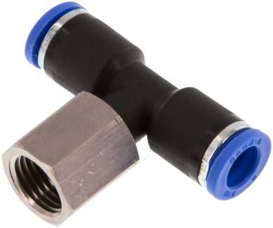 T-Steckanschluss, Innengew. G 1/4"-8mm, IQS-Standard