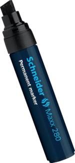 SCHNEIDER Permanentmarker Keilspitze (4 - 12 mm), blau