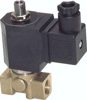 3/2-Wege Magnetventil G 1/8" stromlos geöffnet (NO)