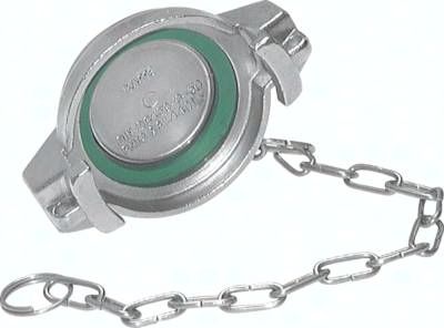 Tankwagenkupplung Verschluss-deckel für VK 80, 1.4401