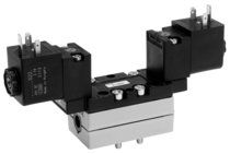 Aventics 5811493450 5/3-Wegeventil, Serie 581, Größe 1