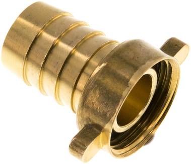 2/3-Schlauchtülle, mit Mutter G 3/4"-19mm, gerade