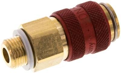 Kupplungsdose (NW5) G 1/8"(AG), Messing