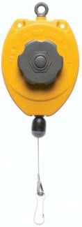 Federzug, 0,5 - 1,5 kg, 1,5 mtr. Seil