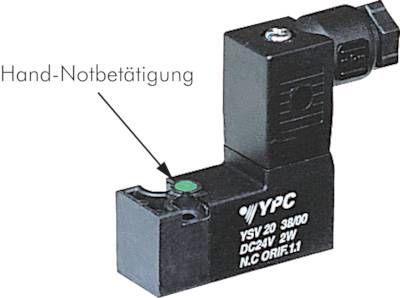 3/2-Wege Magnetventil,Flansch, geschlossen (NC), 115 V AC